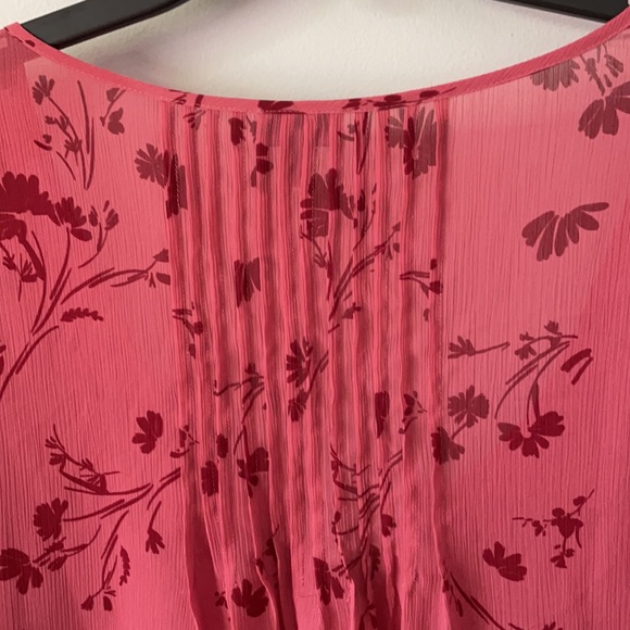TORRID Floral Blouse Top Shirt Sz 3 - Picture 7 of 8